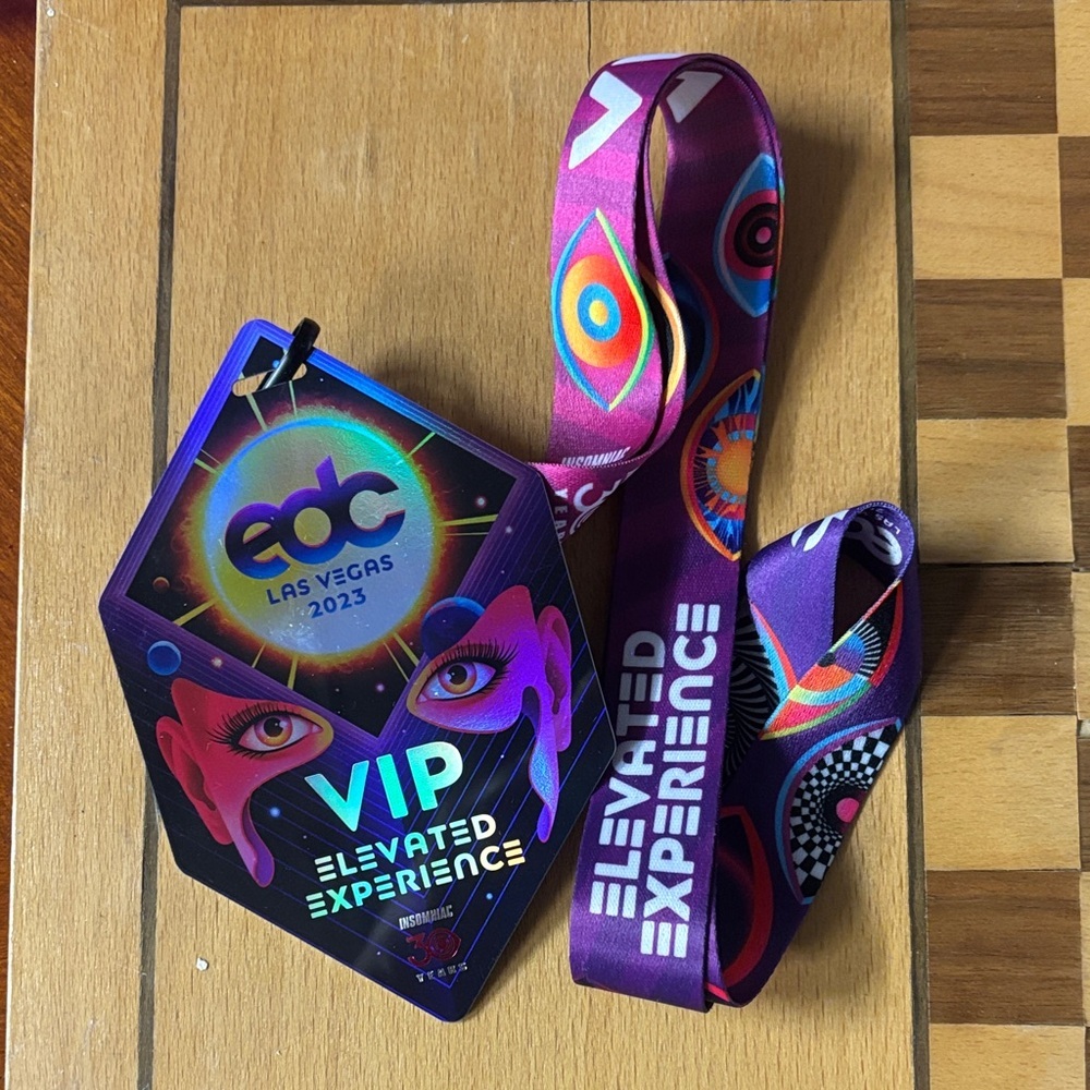 Colorful Festival Lanyard